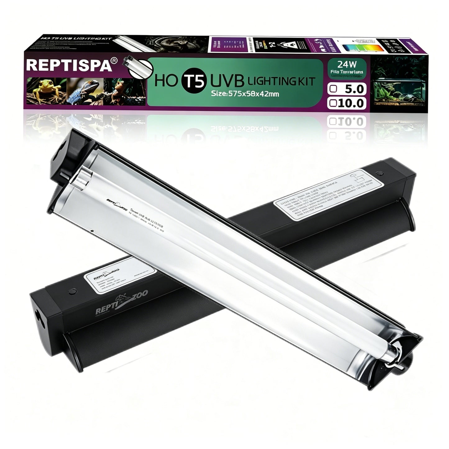 Long Strip LED UVB Light for Reptiles Full Spectrum Simulated Sunlight Lamp