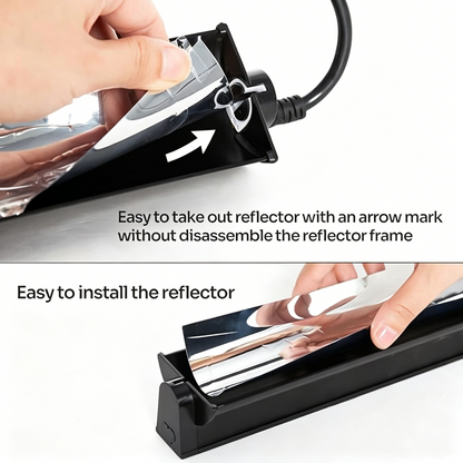 Long Strip LED UVB Light for Reptiles Full Spectrum Simulated Sunlight Lamp